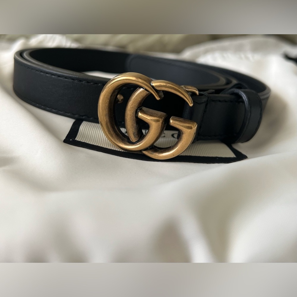 GG Marmont thin belt. - Picture 10 of 12